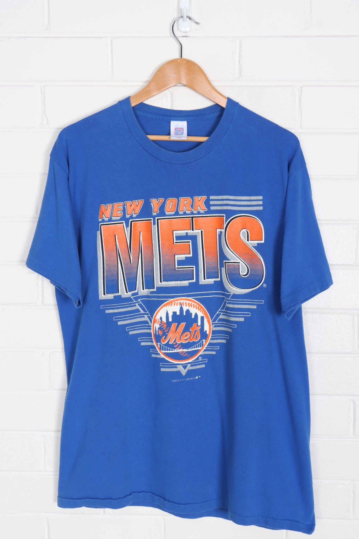 Sports / College Vintage Champion MLB New York Mets Tee Shirt 1988 Size Large Made in USA