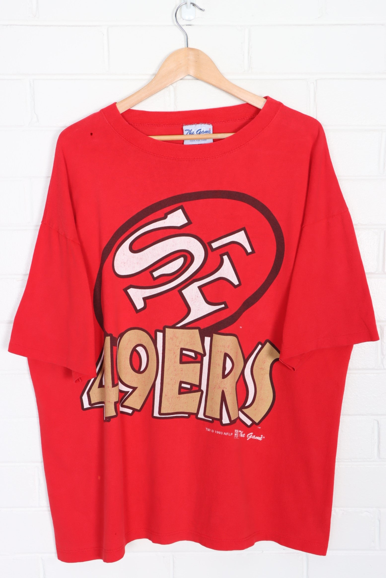 VINTAGE NFL SAN FRANCISCO 49ERS TEE SHIRT 1992 SIZE XL MADE IN USA