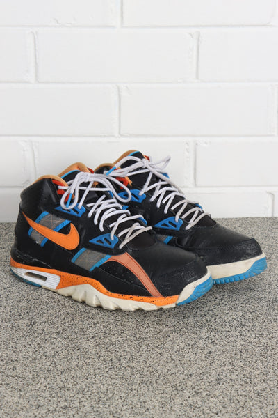 Nike air trainer sc best sale high black