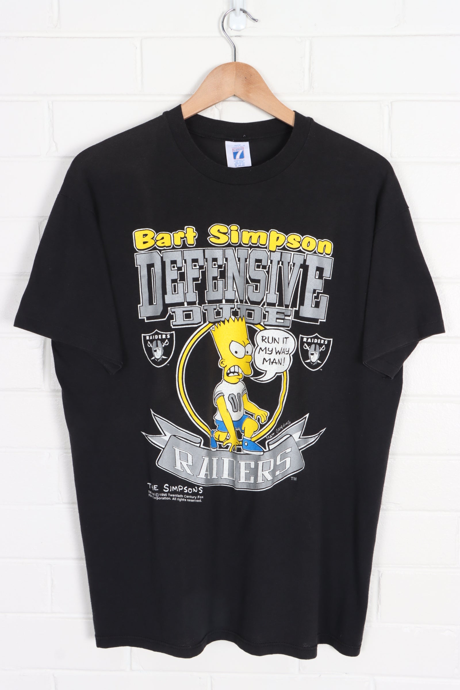 Las Vegas Raiders NFL X Bart Simpson cartoon shirt - Limotees