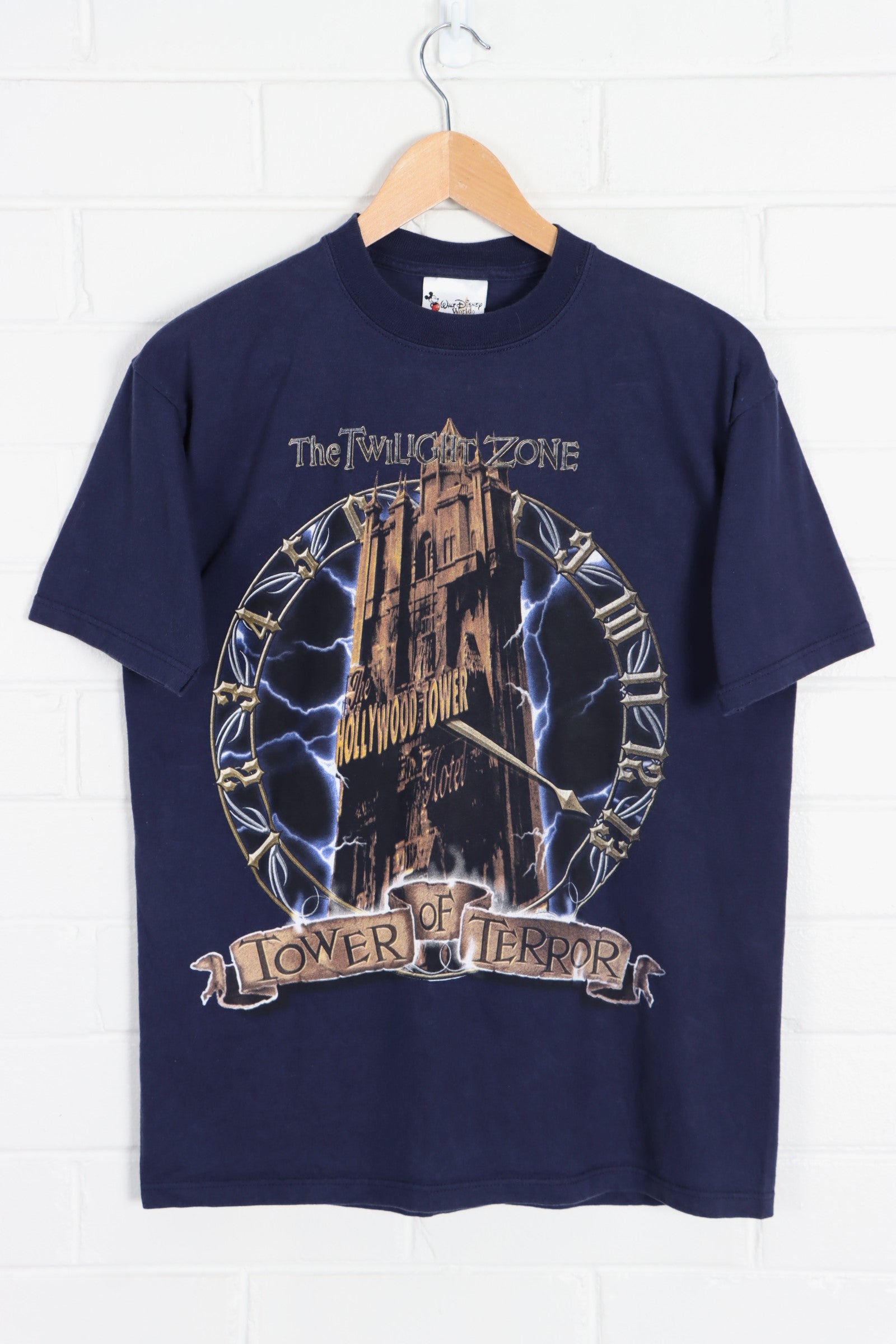 DISNEY The Twilight Zone Tower of Terror 90s Tee USA Made (S) | Vintage  Sole Melbourne