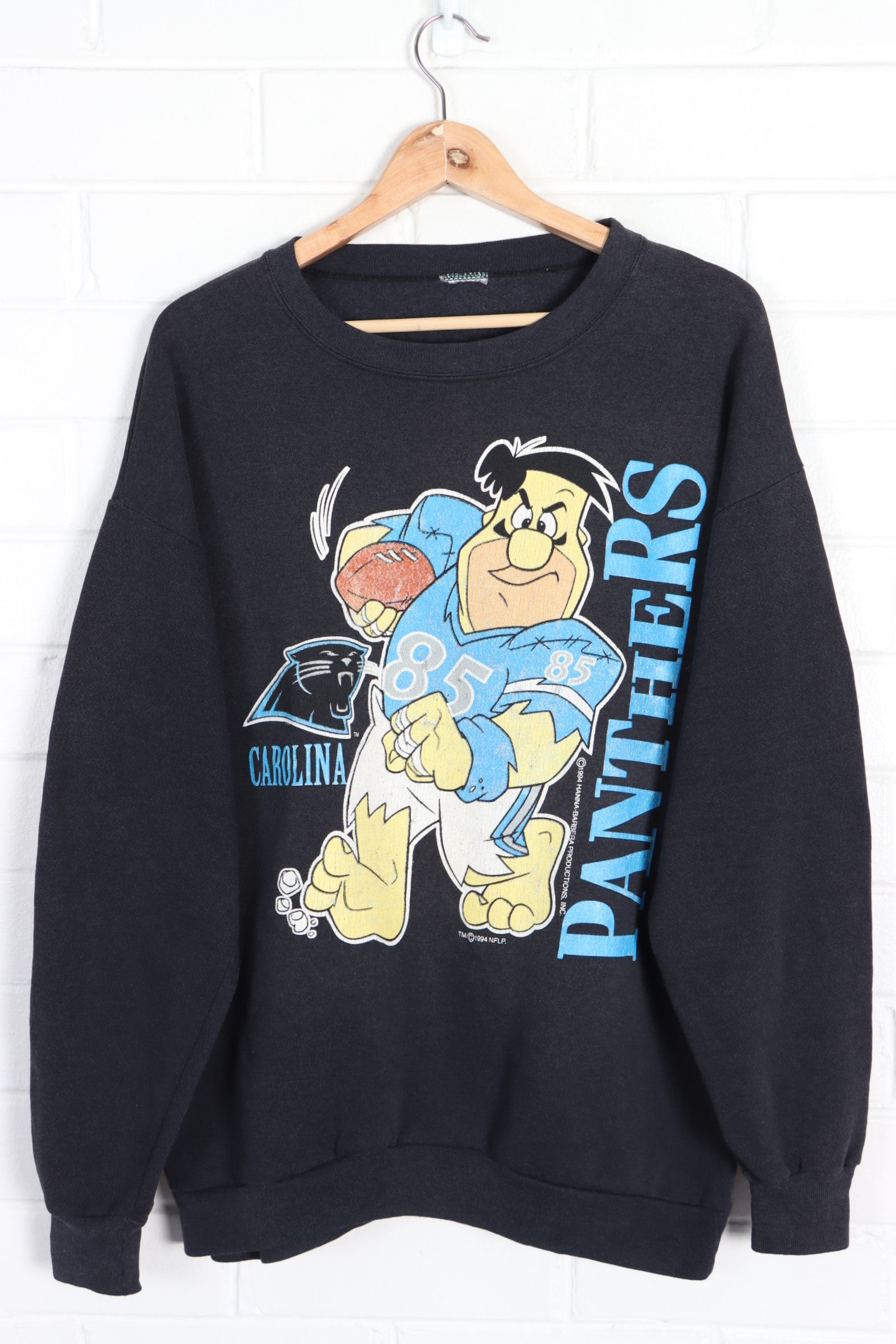 Carolina panthers vintage sweatshirt hotsell