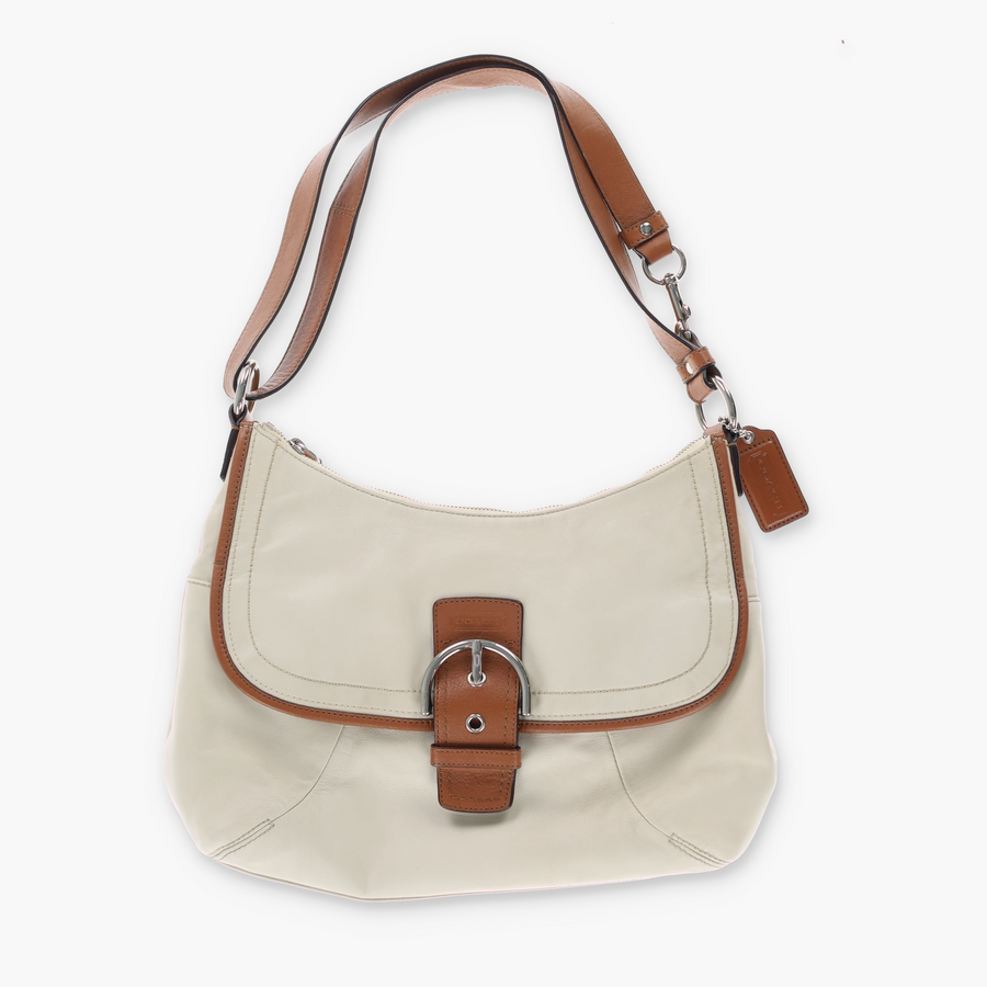 COACH 'Soho' F19580 Medium Flap Hobo Bag