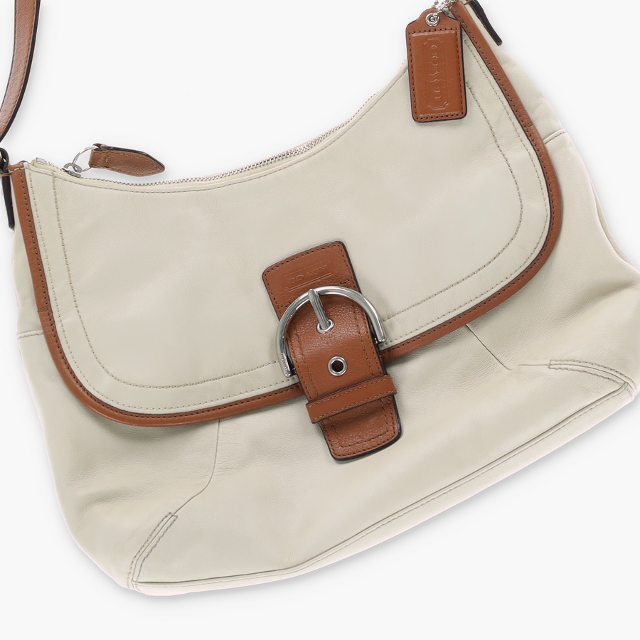 COACH 'Soho' F19580 Medium Flap Hobo Bag