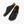 BIRKENSTOCK 'Boston' Black Leather Clogs (38/M5/L7)