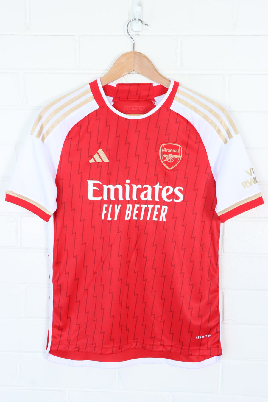 Arsenal #1 'Hakeem' 2023/2024 ADIDAS Home Soccer Jersey (S)