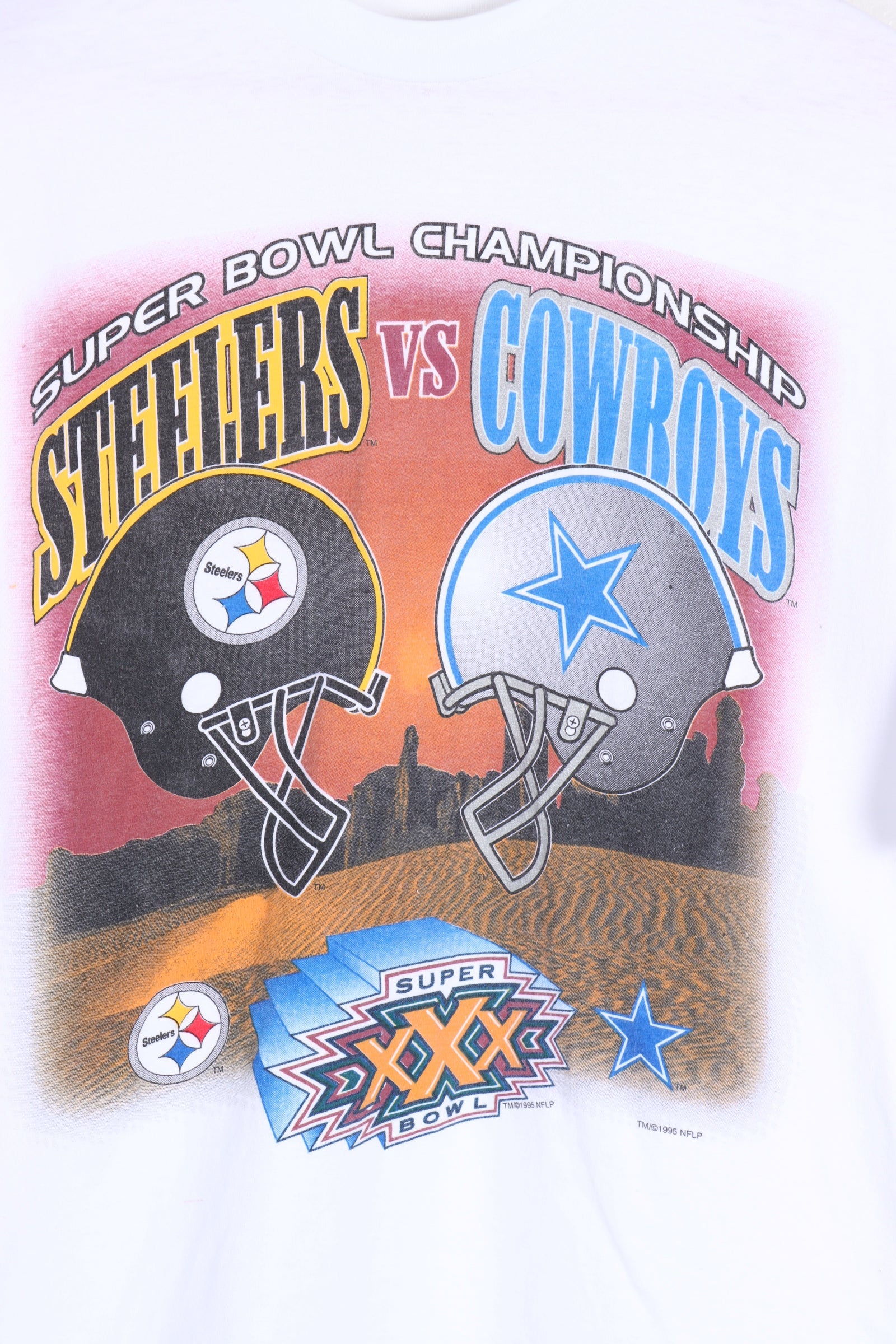 Vintage Cowboys vs Steelers store super bowl sweatshirt