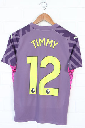 Manchester City #12 'Timmy' 2023/2024 PUMA Goalkeeper Away Soccer Jersey (XS)