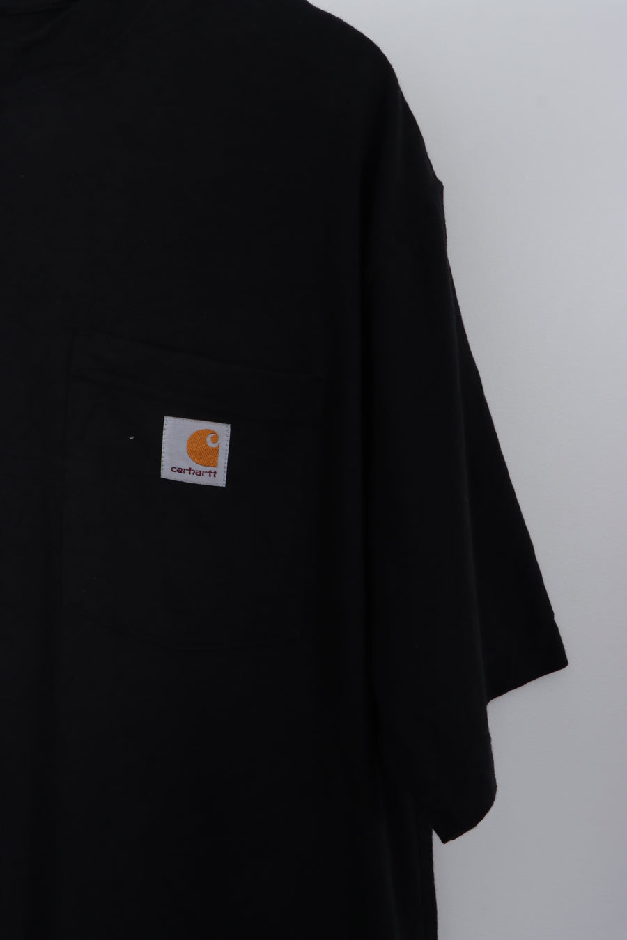 CARHARTT Black Casual Front Pocket T-Shirt (L)