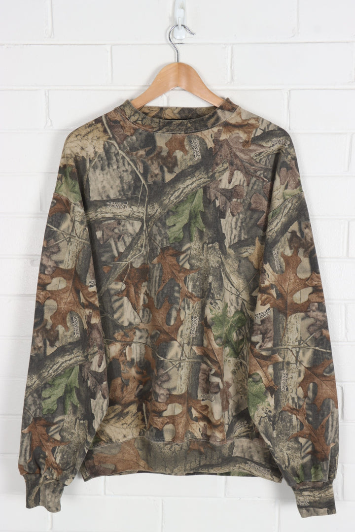 COMMANDER Camo Hunting All Over Nature Sweatshirt (XL)