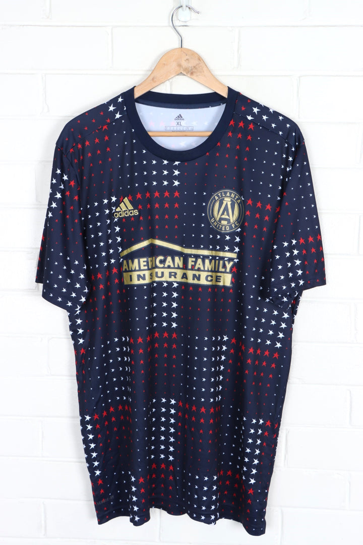 MLS Atlanta FC 2022 'Americana' ADIDAS Soccer Jersey (XL)