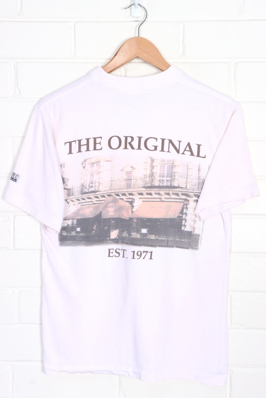 HARD ROCK CAFE London "The Original" Front Back Tee (S)