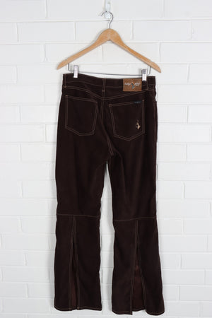 BABY PHAT Brown Suede Pants (Women's 11)