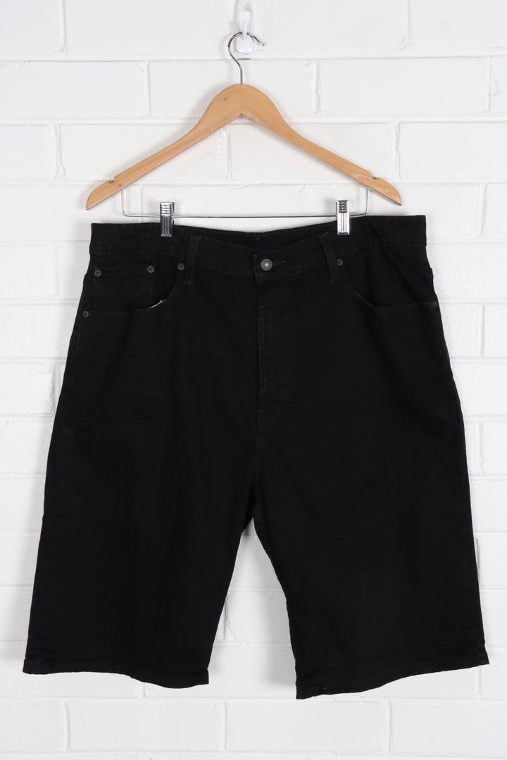 LEVI'S JEANS Black 569 Shorts (38)