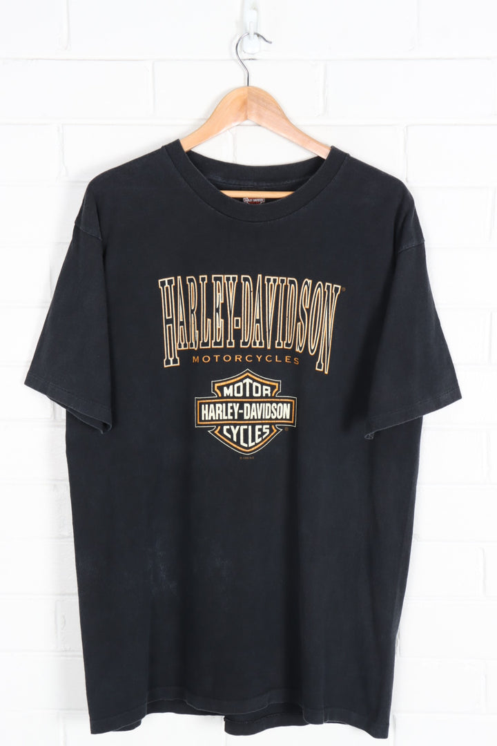 1996 Vintage HARLEY DAVIDSON Tokyo Japan Tee USA Made (XL)