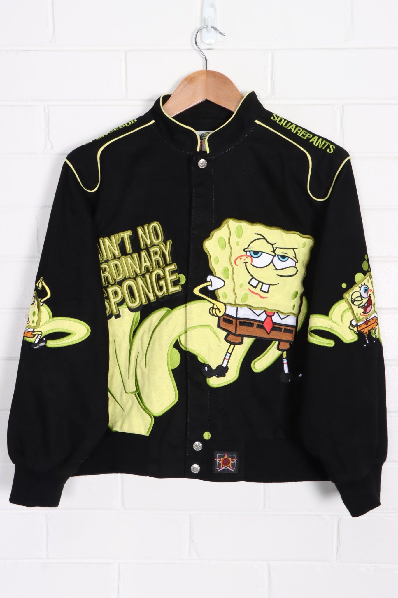 JH DESIGN X NICKELODEON SpongeBob SquarePants Jacket (S) | Vintage