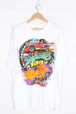 Topless 100 Comp Cams Colourful Car Racing Tee (XL)