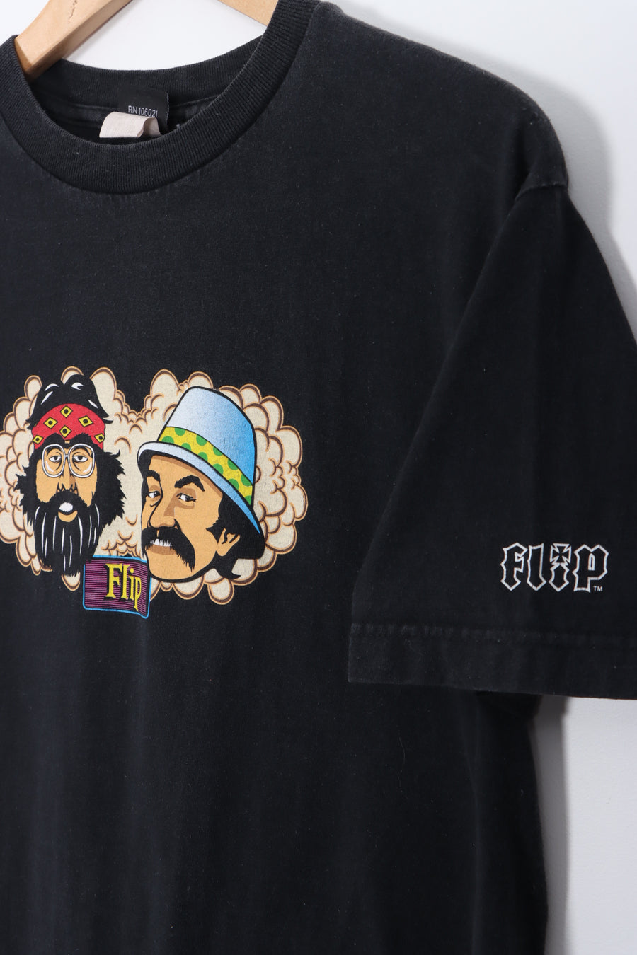 Flip Skateboards × Skategang 1990s Cheech & Chong Skate T-shirt (M)