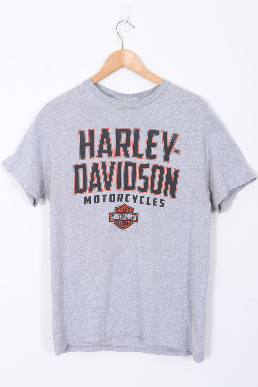 HARLEY DAVIDSON 'Cowboys Alamo City' Front Back Graphic T-Shirt (M)