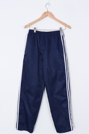 ADIDAS 3-Stripe Navy 1/4 Button Track Pants (XL)