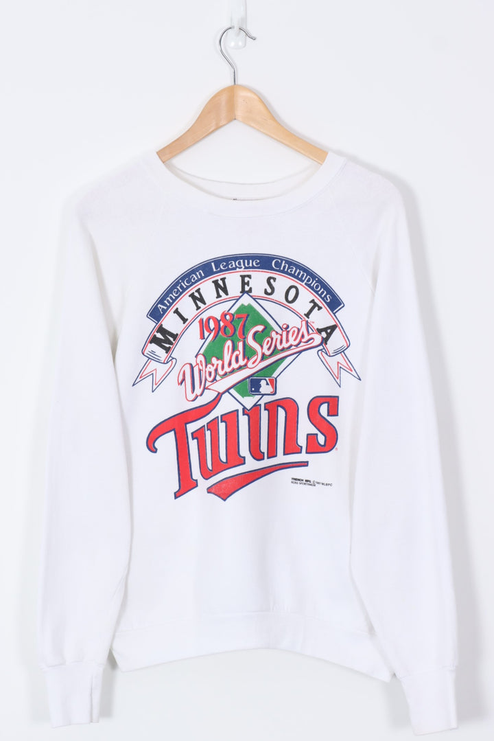 1987 VINTAGE Minnesota Twins MLB World Series Baseball Sweatshirt (L)