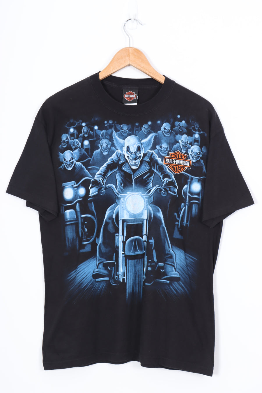 HARLEY DAVIDSON Blue Clown Nashville Destination Tee (M-L)