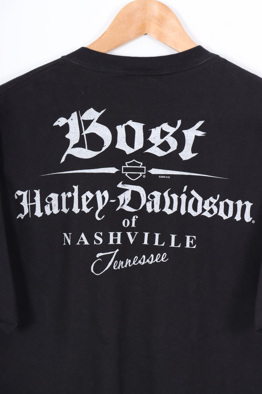 HARLEY DAVIDSON Blue Clown Nashville Destination Tee (M-L)