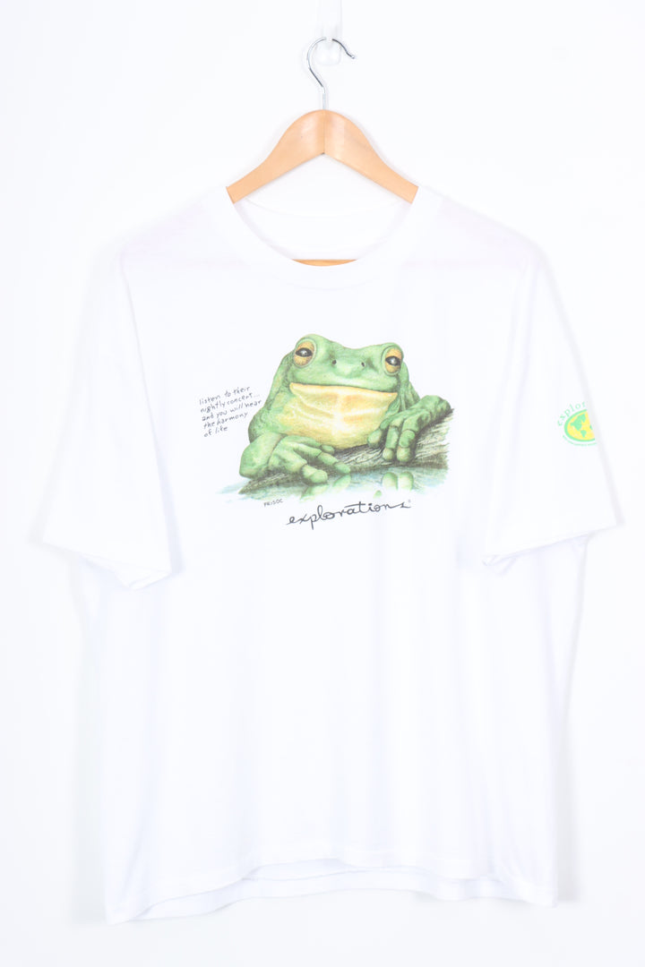 EXPLORATIONS Frog Harmony of Life Conservation Tee (XL)