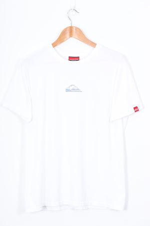 QUIKSILVER Chrome Centre Logo Surf Tee (M)