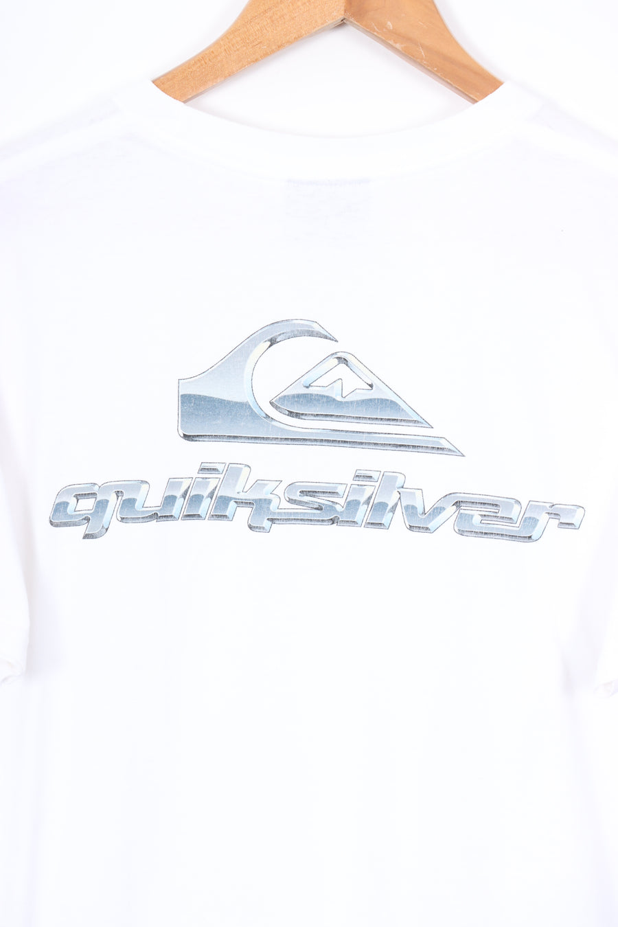 QUIKSILVER Chrome Centre Logo Surf Tee (M)