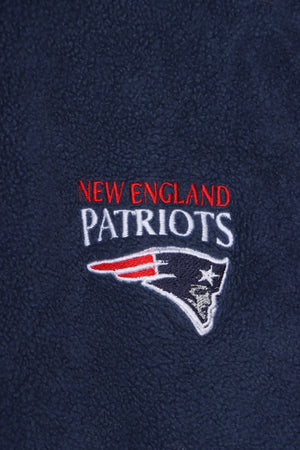 NFL New England Patriots 1/4 Zip Fleece Sweatshirt (XL TALL)