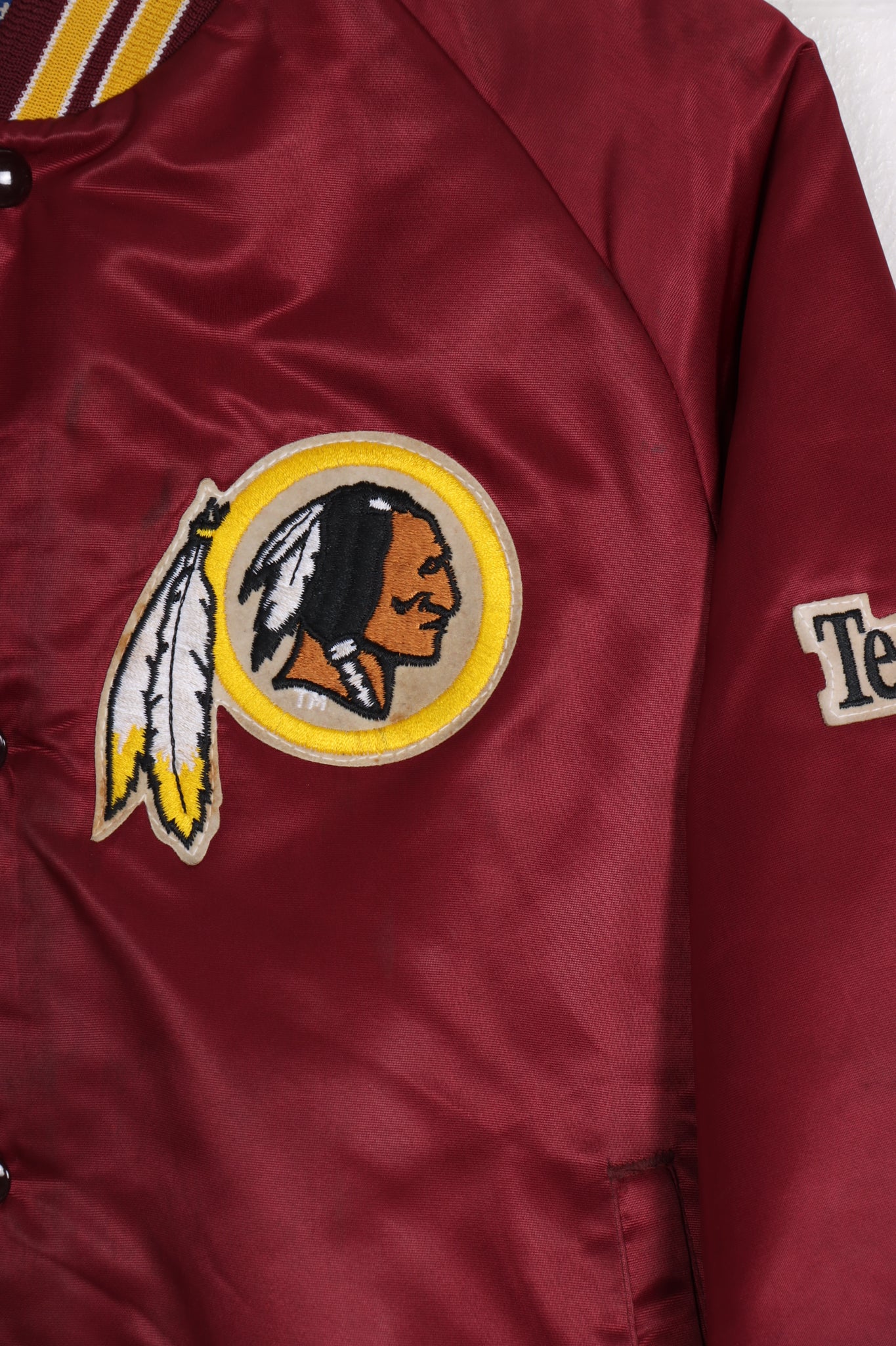 Washington Redskins Blue Satin Jacket