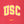 USC Spell Out Logo NIKE Centre Swoosh Sweatshirt (L)