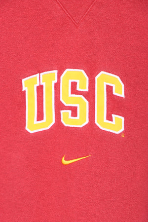 USC Spell Out Logo NIKE Centre Swoosh Sweatshirt (L)