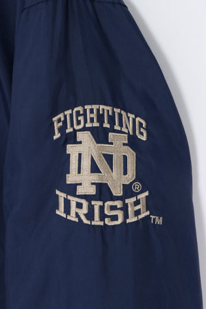 Notre Dame Fighting Irish Lined STARTER Pullover Windbreaker (L)