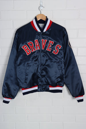 Atlanta Braves MLB Baseball Embroidered USA Made Jacket (XL