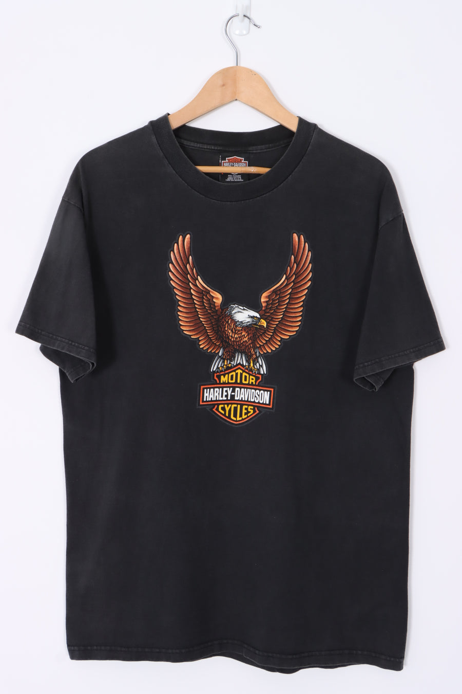 HARLEY DAVIDSON California Eagle Centre Logo T-Shirt USA Made (L)