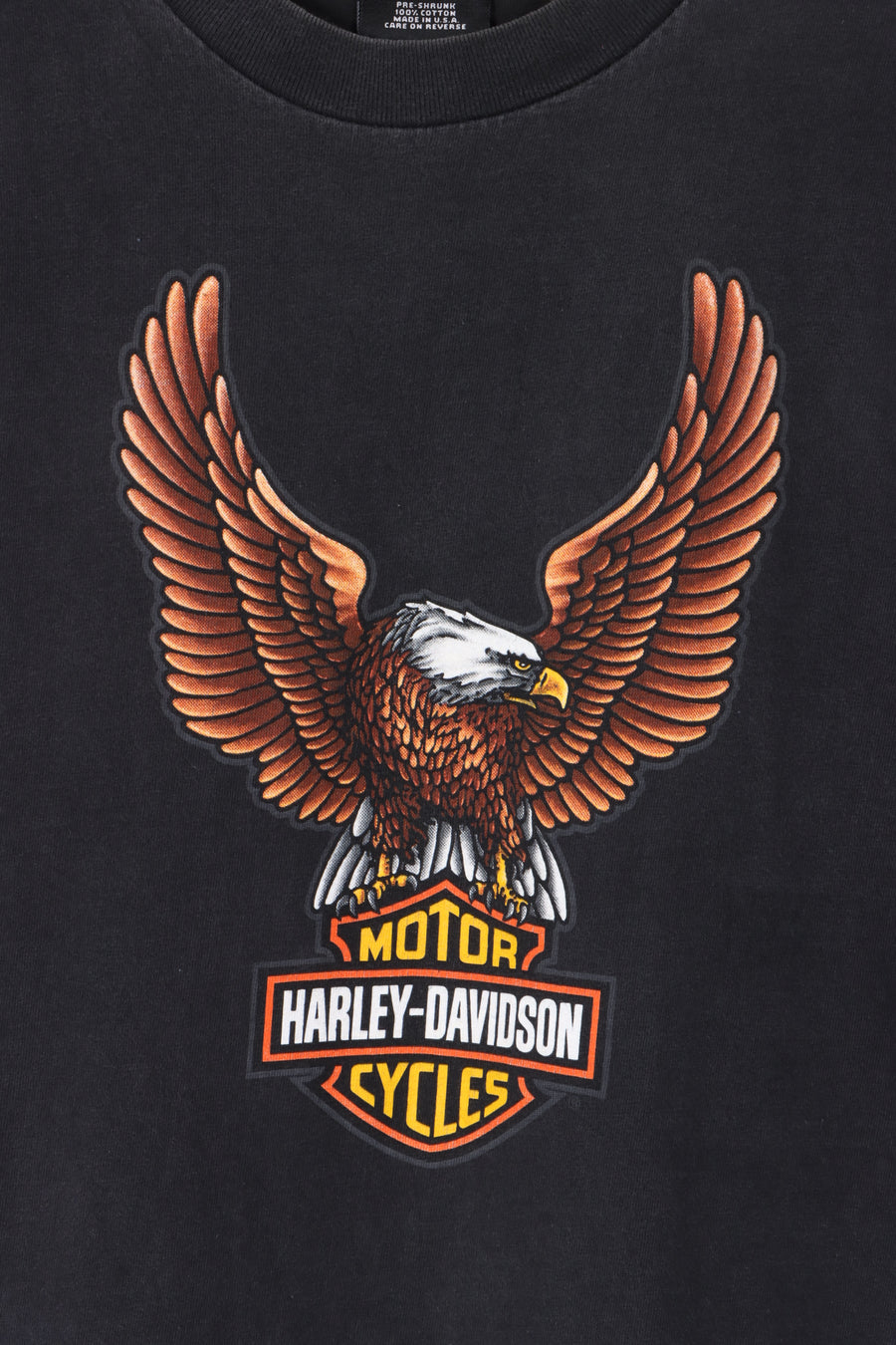 HARLEY DAVIDSON California Eagle Centre Logo T-Shirt USA Made (L)