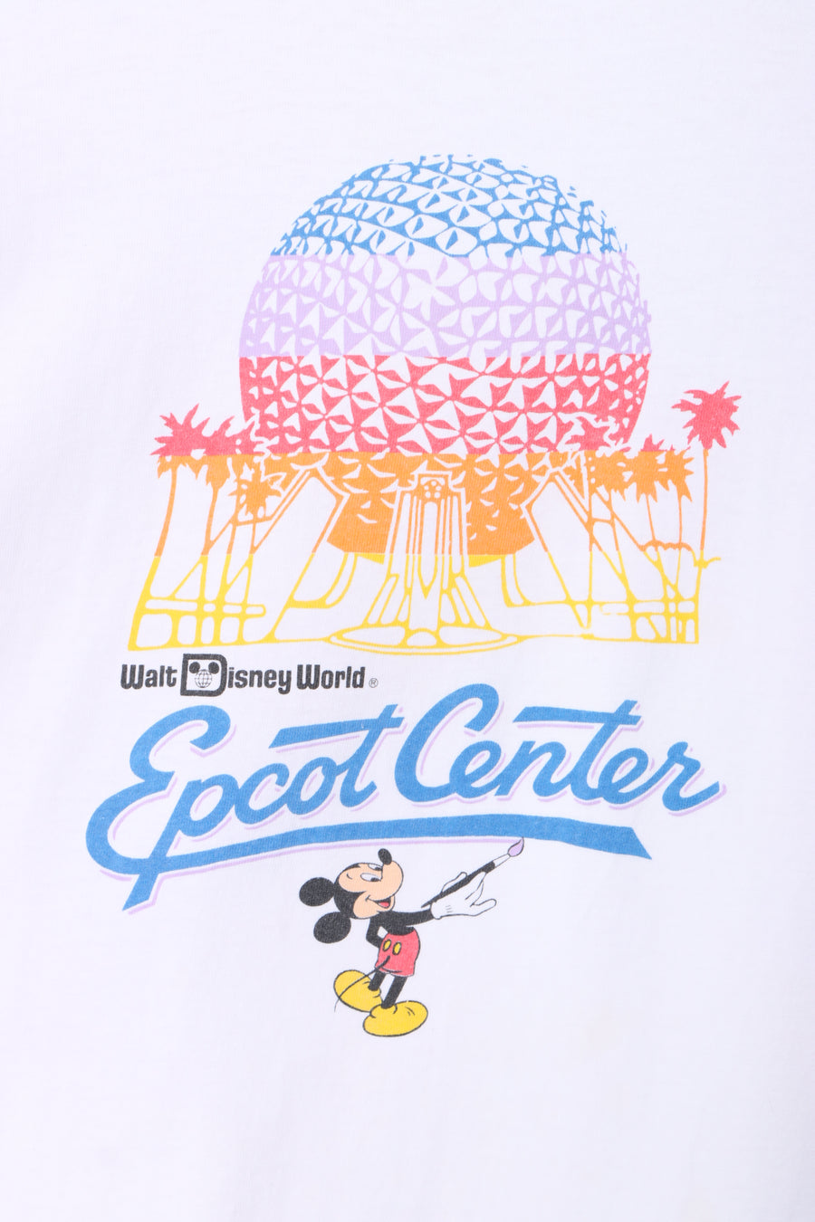 DISNEY World EPCOT Center Single Stitch T-Shirt USA Made (XL)