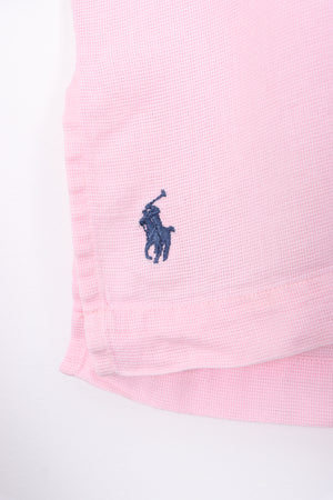 POLO by Ralph Lauren 'Caldwell' Woven Pink Shirt (L)