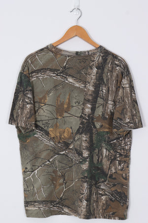 CARHARTT Hunting Camo All Over Badge Tee (L-XL)