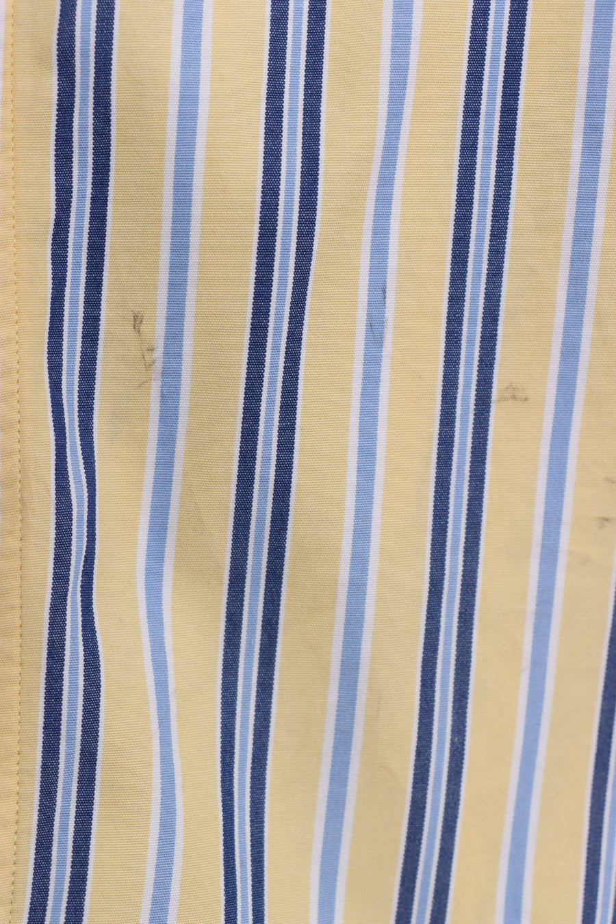 POLO 'Westerton' Yellow and Blue Stripe Long Sleeve Shirt (L)