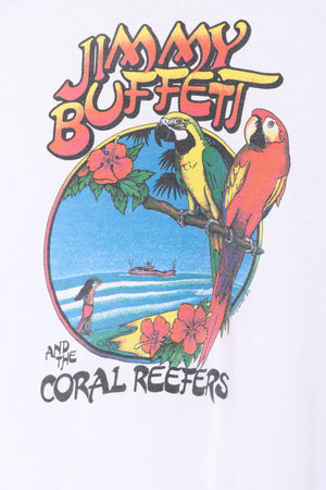 1982 'Jimmy Buffett and the Coral Reefers' Homecoming Tour Tee (L)