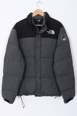 THE NORTH FACE Nepal Expedition 'Nuptse' Grey Puffer Jacket (L)