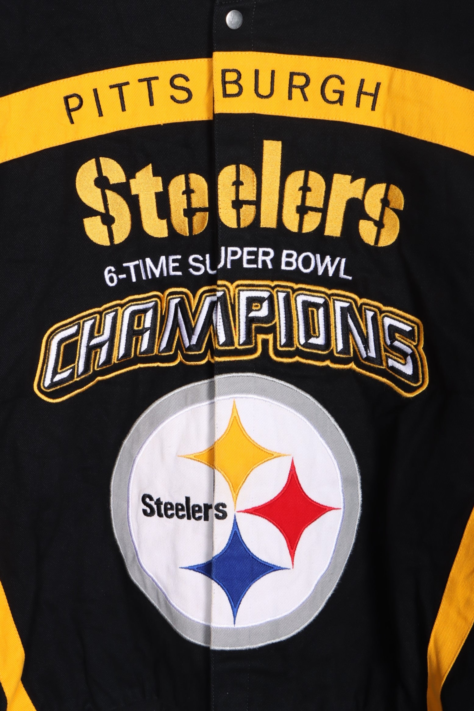 Pittsburgh Steelers 6-Time Super Bowl Champions 1ST CLASS Varsity Fleece  Jacket