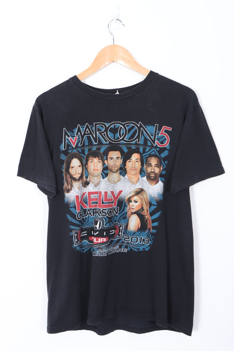 Maroon 5 and Kelly Clarkson 2018 Tour Music Tee (L)