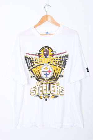 1995 Pittsburgh Steelers AFC Champions STARTER Tee (XL)