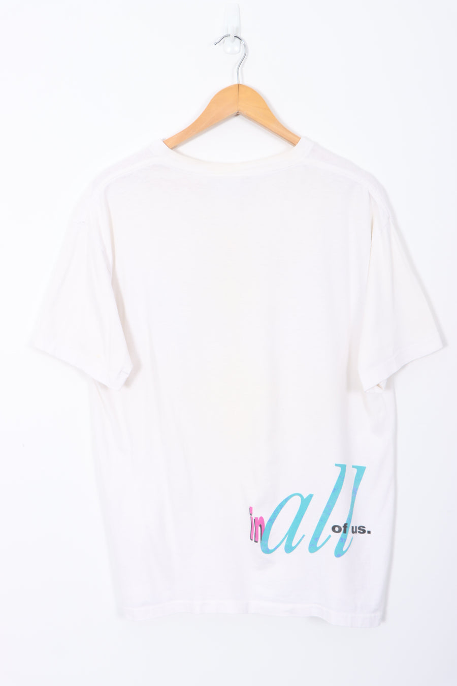 REEBOK 'Believes in the Athlete' Slogan Tee (L)