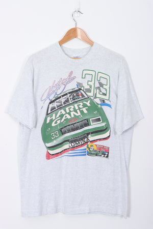 1994 Harry Gant #33 NASCAR Grey USA Made Tee (XL)