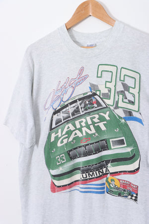 1994 Harry Gant #33 NASCAR Grey USA Made Tee (XL)